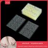 Armadura de pé usa cola especial de gelatina adesivo dupla face para unha do pé à prova d'água ultra-fino nail art borracha sólida adesivo para unha do pé