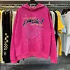 Conjunto de Sudadera con Estampado de Letras Hip-Hop Americano Personalizado Moda para Pareja Versátil Conjunto de Sudadera con Capucha y Pantalones de Chándal