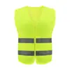 Chaleco Reflectante con Texto Impreso para Sitios de Construcción, Ropa de Trabajo de Seguridad, Tiras Reflectantes Protectoras, Chaleco Reflectante
