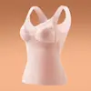 Intimidade Quente Escovada para Mulheres, Renda Veludo e Veludo, Peça Única com Bojo Fixo, Roupa Íntima Térmica Bottoming Push-Up Sem Costura