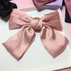 Pinza para el pelo de gasa súper de hada con lazo grande para la parte trasera de la cabeza accesorios para el cabello fresco dulce floral clip de resorte tocado