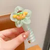 Lazos para el cabello en espiral para niños, línea telefónica, dibujos animados Sanrio, no dañan el cabello, cuerda elástica, diadema para coleta alta para niñas