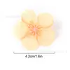 Estilo Ins Flor de Ciruelo Fresca Artificial Cabeza de Flor Material Hecho a Mano DIY Pasador Tocado de Flor Corona Paquete de Dolor Decoración de Belleza