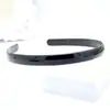Faixa de cabelo com placa de luz negra adorno de cabeça presilha de cabelo presilha de cabelo faixa de cabelo lavada de preto loja de um dólar loja de dois dólares joias atacado