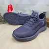 Retail26 Novos Modelos de Sapatos Slip-On com Solas de Borracha Macia para Homens, Tênis Esportivos Casuais Respiráveis em Fly-Knit, Malha de Algodão