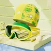 Nuevas Gafas de Natación para Niños con Marco Grande, Alta Definición, Impermeables y Antivaho, Adecuadas para Niños y Niñas, Gafas de Buceo Profesionales