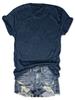Transferencia de Calor con Tinta Blanca Comercio Exterior Transfronterizo Estación Independiente Amazon Una Pieza Pedido Mínimo Color de la Placa Base Camiseta de Algodón Mujer Imagen