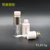 Fabricantes Producen Tubo de Plástico para Labial Tubo Vacío 2g Redondo Pared Gruesa Tubo para Brillo de Labios Materiales de Empaque Venta al por Mayor