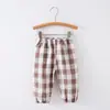 Calça Antimosquito Infantil Calça de Verão Fina para Bebê Calça Bloomers de Verão Infantil Calça de Bebê Menina Calça Pajama 100% Algodão