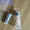 Venta al por mayor 1ml Estándar/Delgado con Aguja Luer Lock Vidrio Borosilicato Medio Pre-Llenado Agua Luz Aguja Potenciador de Esencia