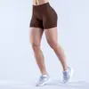 Yuean Amazon Pantalones Cortos de Yoga de Cintura Alta Levanta Glúteos Sin Costuras Melocotón Glúteo Pantalones de Fitness Ropa Deportiva Pantalones Cortos de Yoga