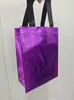 Bolsas de Tela No Tejida con Película Láser de Colores Hechas a Medida, Bolsas Publicitarias Corporativas, Bolsas Multiusos, Bolsas de Empaque