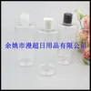 Garrafa Qianqiu de ombro reto 500ml marrom verde transparente frasco dosador 500ML frasco com tampa de pressão e giro para detergente