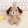 Bonecas de Animais de Crochê DIY Finalizadas, Chaveiros do Zodíaco de Crochê, Pingentes de Bolsa, Transfronteiriço