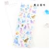 Pegamento Fantasía Coreano Sticker Cristal Estampado en Caliente Transparente Estéreo Decorativo Libro de Mano Material Sticker para Teléfono Móvil Sticker Libro de Mano