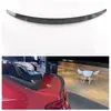 Adecuado para moldura de ala trasera de 22 Mercedes-Benz Clase C, pieza de moldura de ala de presión, tira de moldura de carrocería, pieza decorativa de portón trasero, parche de fibra de carbono M