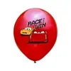 Decoración Desechable de Papel para Fiesta de Cumpleaños de Niño con Temática de Coches Transfronterizos, Vasos, Platos, Vajilla, Set de Fiesta