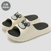 Pantuflas de Verano para Hombre para Exterior, para Casa Interior, Antideslizantes, para Pareja, Baño, Sandalias Nuevas de Suela Gruesa para Hombre