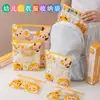 Bolsa de Almacenamiento para Jardín de Infancia Organizador de Ropa Bolsa de Almacenamiento Sellada Impermeable Bolsa Organizadora de Clasificación Bolsa de Almacenamiento para Viajes Bolsa con Cremallera