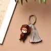 Boj Moda Estilo Tiktok Pequeño Sándalo Dorado Salvaje Madera Arcoíris Dibujos Animados Lindos Accesorios de Manualidades Joyería Hecha a Mano DIY Accesorios