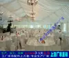 Tenda Montada de Liga de Alumínio Tenda Vermelha e Branca Rural para Eventos Felizes Toldo de Espinha de Peixe para Banquete Fábrica de Tendas de Banquete Novo Modelo