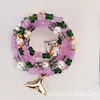 Suministro Transfronterizo Cadenas para la Cintura Europeas y Americanas Cadena Corporal Africana Cadena para el Vientre de Cuentas de Vidrio Joyería para Bikini Cadena para la Cintura