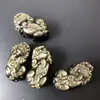 Obsidiana Natural Obsidiana Dourada Pingente Pixiu Colar de Casal Pulseira Acessórios Acessórios