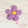 Broches de Flor de Cinco Pétalos Rellenos de Algodón Tridimensionales de Colores Accesorios para Joyería DIY Accesorios de Joyería Hechos a Mano Materiales para Tocado de Tela Venta al por Mayor
