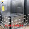 Plataforma elevadora de acero inoxidable fábrica farmacéutica fábrica de alimentos acero inoxidable 314 montacargas escalera 1 tonelada elevador de riel fijo