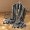 Elegante Versátil 2025 Nuevo Bufanda de Cachemir para Mujer, Otoño e Invierno Versátil Calentador de Cuello y Chal Doble Uso