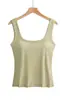 Camisola Transfronteriza con Copas Integradas para Mujer, Estilo Europeo y Americano, Tallas Grandes, Adecuada para Usar como Capa Base o Prenda Exterior, Anti-Exposición, Top Versátil