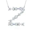 Moda de Comercio Exterior Estilo Ins Lujo Accesible Nicho Collar Transfronterizo Nuevo Collar de Plata 925 que No se Desvanece Accesorios para Mujer Verano