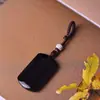 Colgante de Obsidiana Negra Natural Colgante de Cristal Negro Colgante Amuleto de Paz Collar para Mujer Regalo para Pareja Hombres
