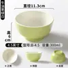 Tigela Pequena Bicolor de Melamina para Uso Comercial em Restaurantes, Tigelas para Sopa, Tigelas de Arroz para Cantina, Tigelas para Mingau, Tigelas para Sopa, Tigelas para Molho de Hot Pot, Louças de Imitação de Porcelana