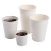 Vaso de Papel Blanco Engrosado de 7-8-9 oz de Una Capa Recubierto para Bebidas Calientes Desechable Vaso de Papel Publicitario Logotipo Personalizado Vaso para Café