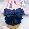 Flor profesional para la cabeza enfermera bancaria azafata trabajo hotel trabajo auxiliar de vuelo disco redecilla para el cabello bolsillo redecilla para el cabello horquilla lazo
