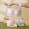Ropa interior cómoda y transpirable Anfeiya para niñas de secundaria, de desarrollo nuevo, sin costuras, con copa perforada fija de una pieza.