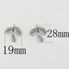 Torre de Hierro/Palma/Árbol de la Vida/Pluma colgante de plata oculto pulsera collar colgante accesorios DIY