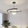 Lámpara Colgante Creativa de Luna Nórdica para Sala de Estar Moderna Simple Elegante Pasillo Comedor Habitación Infantil Dormitorio Iluminación Zhongshan
