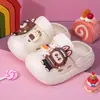 Pantuflas de Verano para Niños, Nuevo Diseño Lindo de Cachorro para Niñas y Niños, Suela Suave, Antideslizantes, Sandalias de Baño para Interiores