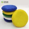 Esponja de Cera de 5 polegadas Polimento de Carro Disco Redondo de Cristal Galvanoplastia Esponja de Cera Bloco de Esponja para Lavagem de Carro Suprimentos de Limpeza para Limpar Carro