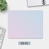 Mouse Pad Simples de Cor Pura Estilo Casual, Pad de Mesa, Mouse Pad Espesso à Prova d'Água, Fofo, Jovem, Para Meninos e Meninas