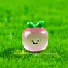 Paisaje en miniatura con lindas figuras de verduras que brillan en la oscuridad, ideal para jardinería, paisajismo, decoraciones de bricolaje, accesorios de bolsas sorpresa y pequeños adornos