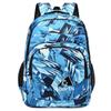 Mochila de Grande Capacidade Transfronteiriça Grafite Camuflagem Retrô Mochila de Viagem Mochila Escolar para Estudante de Faculdade Nova Moda Mochila Escolar