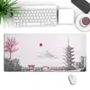 Alfombrilla de Ratón Flor de Ciruelo Personalizada Tamaño Grande Ip Computadora Oficina Portátil Antideslizante Amazon Mismo Estilo Pad de Escritorio para Gaming Fábrica