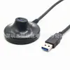 Cabo de extensão USB com base USB3.0 macho para fêmea com base de placa de rede sem fio cabo de extensão USB3.0 de cobre puro