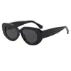Gafas de sol de panda con contorno y bloques de color simples 2026 nuevas moda europea y americana versátiles gafas de sol para mujer de moda