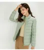 Chaqueta 90% plumón Estilo Invierno para Mujer con Capucha Ligera Corta Talla Grande Ligera Blanca de Patito Chaqueta de plumón Estilo Nuevo