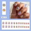 Europa y Estados Unidos en las largas lindas uñas frescas con brillo dulce nicho de chica uñas postizas cortas usar uña lote mixto uñas