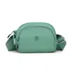 Bolsa para Celular, Bolsa Transversal Feminina, Leve, Multicamadas, Tecido de Nylon, Impermeável, Pequena Bolsa Redonda, Casual e Versátil, Bolsa de Ombro Pequena para Passeio de Mamãe